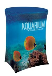 42.5" Round Stretch Dye Sub Table Cover