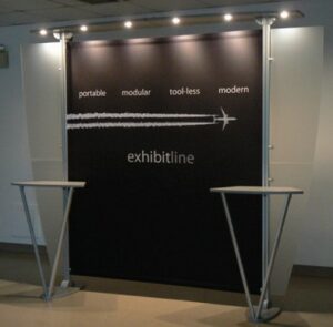 Exhibit Line ex1 10ft Display - Indy Displays