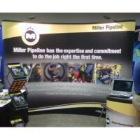 Popup 10ft Display – Miller Pipe Line