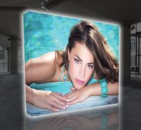 Backlit Pop Up Display