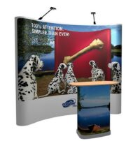 8ft x 8ft Expolinc Pop Up Magnetic Display