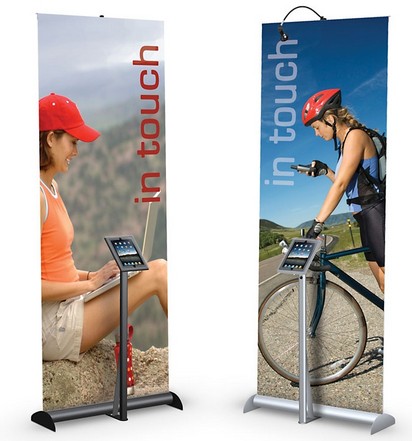 Fusion iPad Tablet Retractable Banner Stand