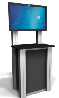 XRline Plasma Trade Show Kiosk