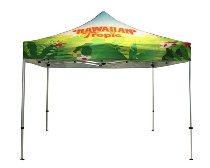 10' x 10' Full Dye Sublimation Printed Graphic Event Tent