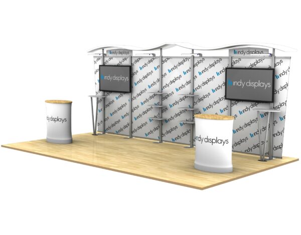 10' x 20' Economy Custom Modular Display Kit A - Indy Displays