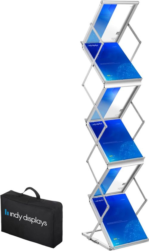 Duramax Lite Trade Show Aluminum Brochure Holder - Image 2