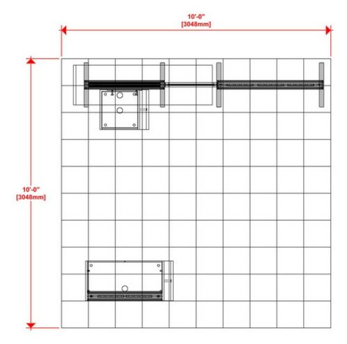 10' Hybrid Light Box Backlit Panel Display Kit C