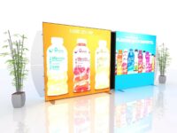 10 x 20 Backlit Trade Show Displays