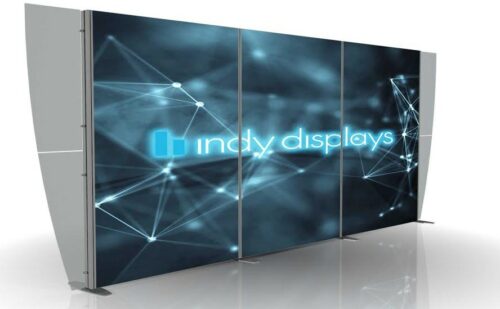 10x20 XVline V3 Backlit Trade Show Display