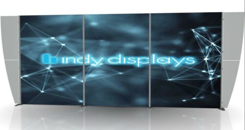 10x20 XVline V3 Backlit Trade Show Display