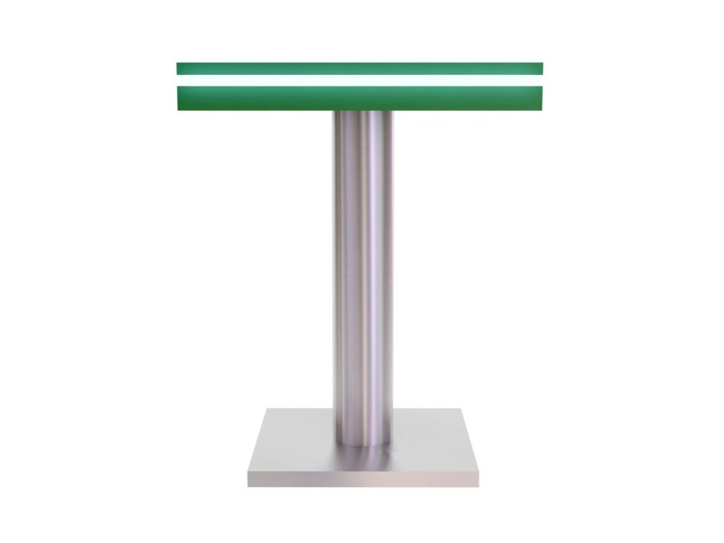 Square Event Charging Table Indy Displays