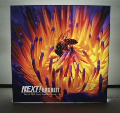 10' Next! Backlit SEG Fabric Lightbox Display