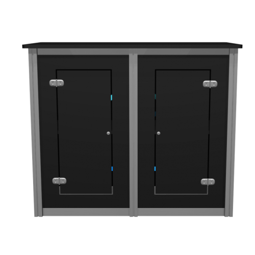 AGAM LED Backlit Trade Show Cabinet - Image 6