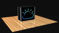 AGAM LED Backlit Trade Show Cabinet