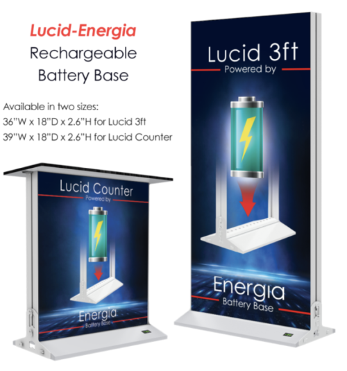 3ft LightenUp / Lucid Tool-Free Backlit Display - Image 3