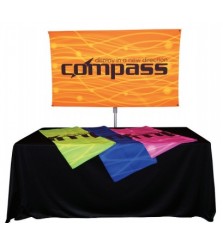 Compass Telescopic Rotating Banner Stands