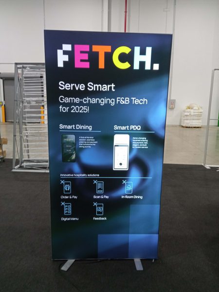 One Choice Light Box Banner Stand - Indy Displays
