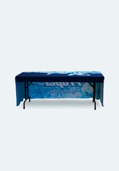 6' Open Back Table Throw - Indy Displays
