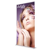 Silverstep® Retractable Banner Stand 48”