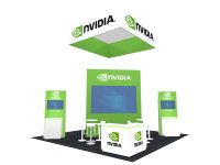 RE-9220 Island Rental Trade Show Exhibit