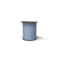 Exhibit Line Counters & Pedestals