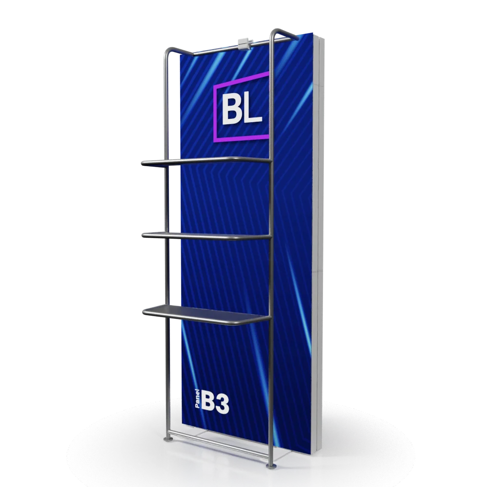 BrightLine Backlit Kiosk Display Kits