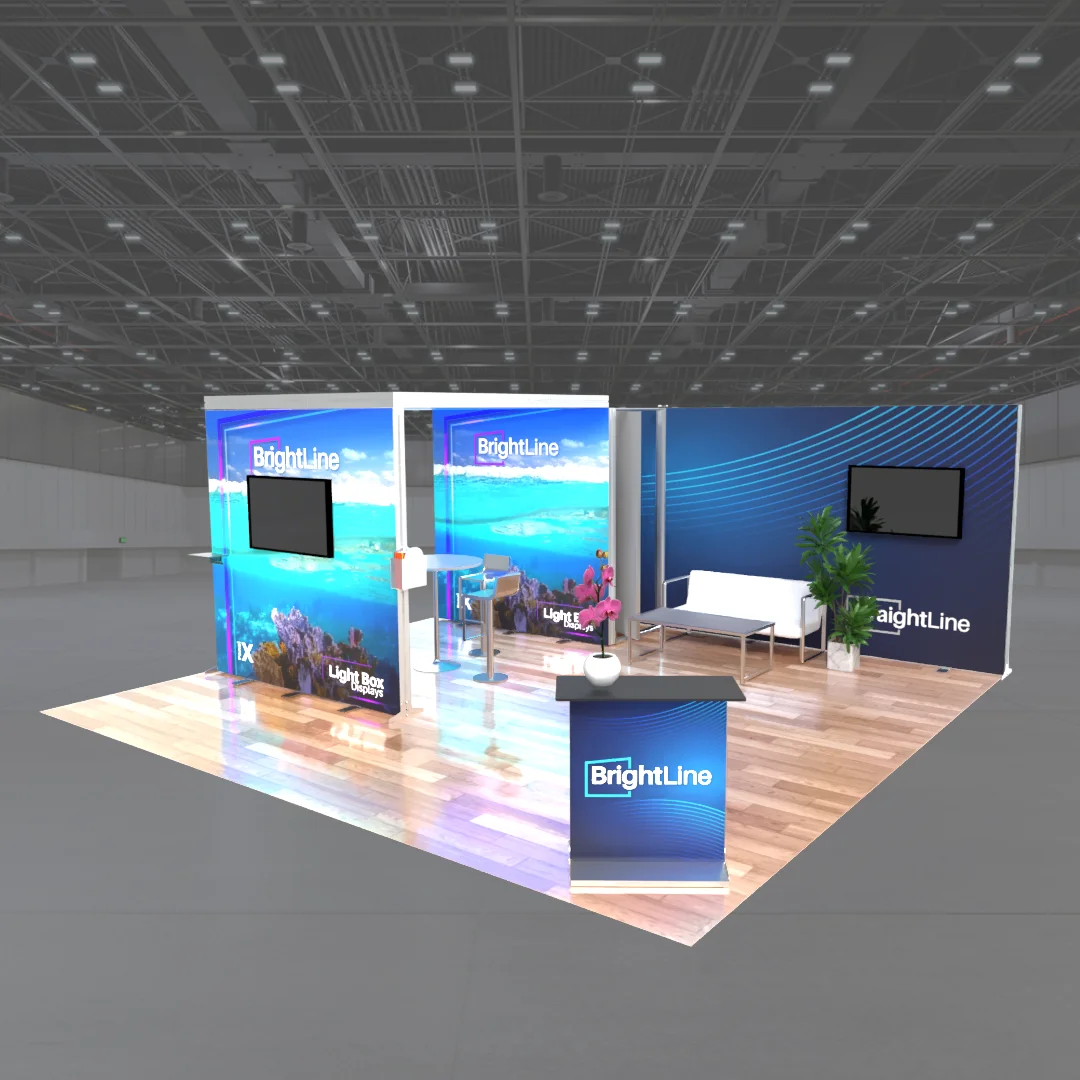 BrightLine 20×20 Island Display Kit 2